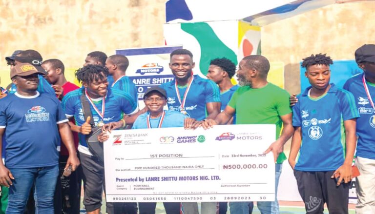 Festac Bulls Win AmuwoGames 2025 as Festival Ends in Style